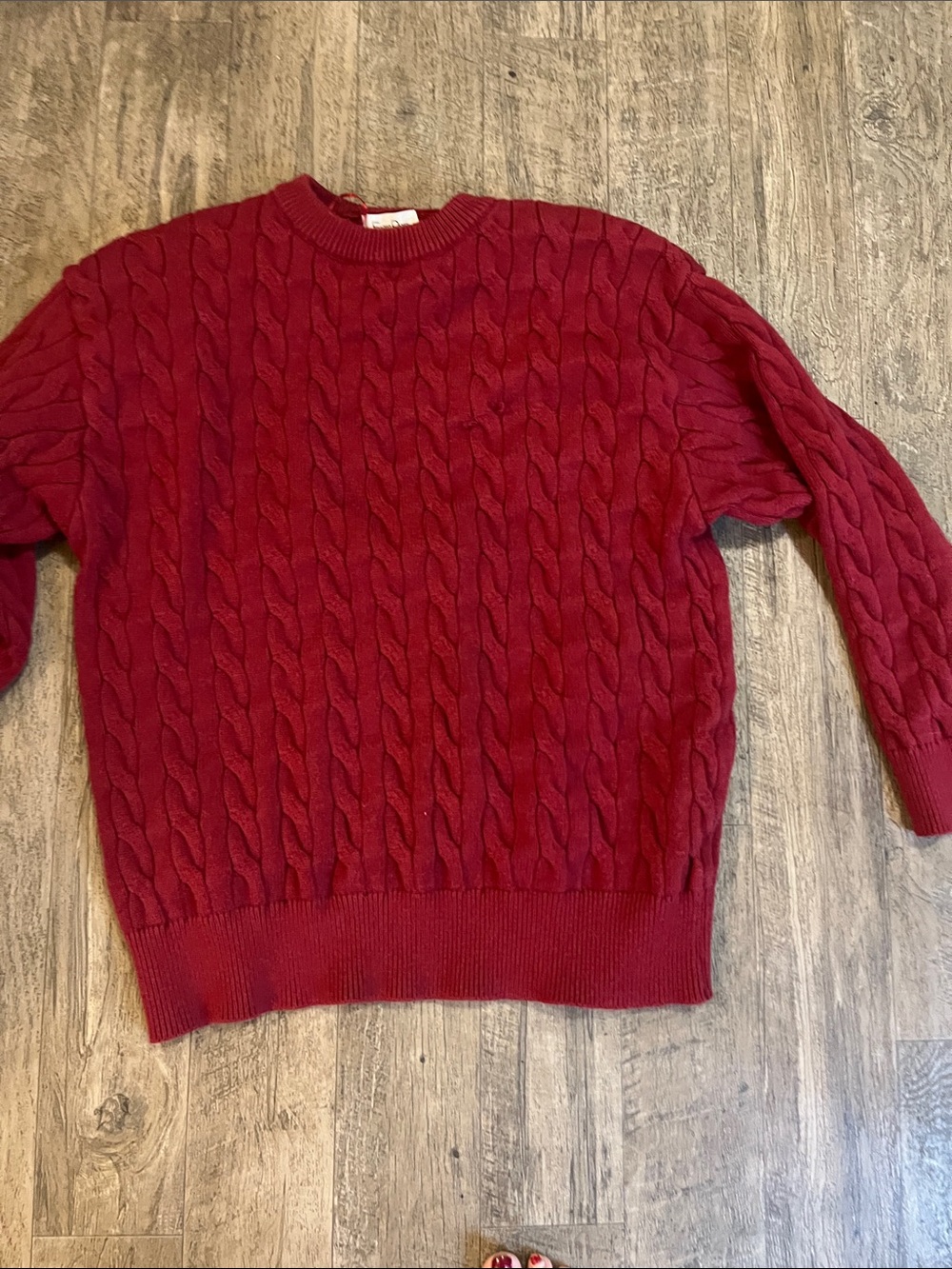 Faded Rose sweater